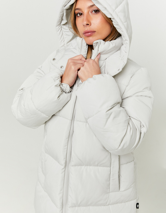 TALLY WEiJL, Long Padded Jacket with Hood for Women