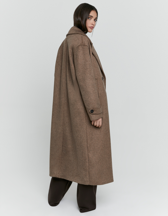 TALLY WEiJL, Brown Long Coat for Women