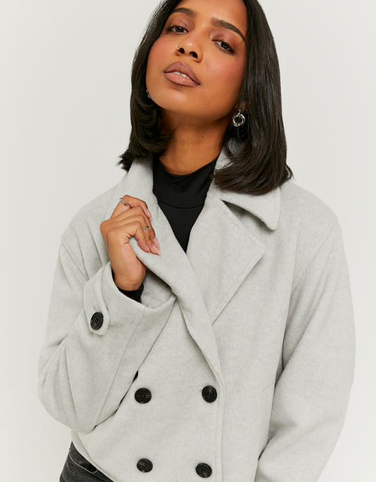 TALLY WEiJL, Veste Grise Boutonnée for Women
