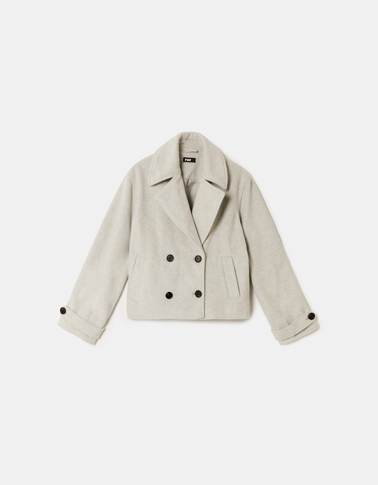 TALLY WEiJL, Veste Grise Boutonnée for Women