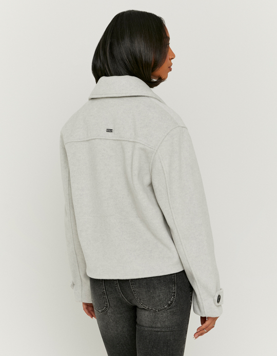 TALLY WEiJL, Veste Grise Boutonnée for Women