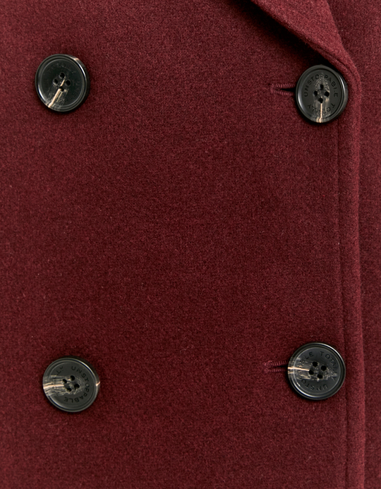 TALLY WEiJL, Burgundy Buttoned Jacket for Women
