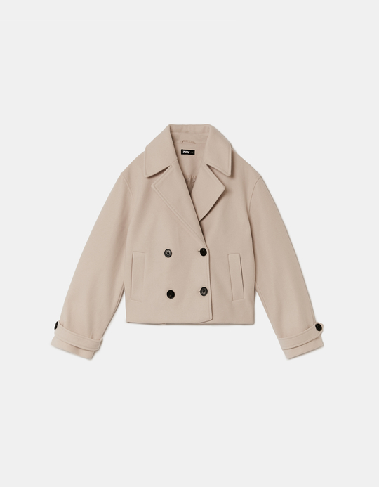 TALLY WEiJL, White Buttoned Jacket for Women