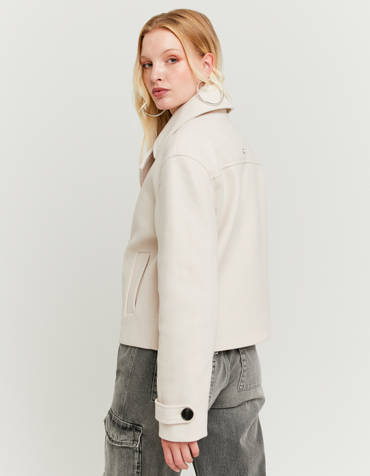 TALLY WEiJL, White Buttoned Jacket for Women