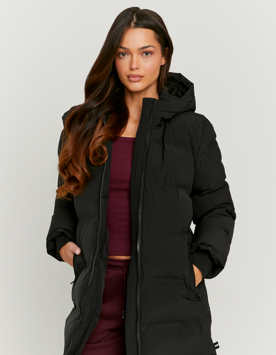 TALLY WEiJL, Black Long Padded Jacket for Women