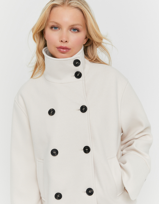 TALLY WEiJL, Veste Beige Boutonnée for Women