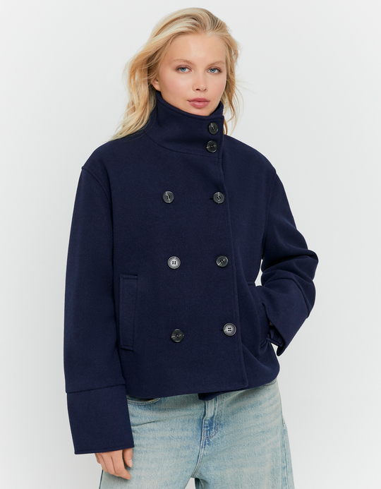 TALLY WEiJL, Veste Bleue Boutonnée for Women