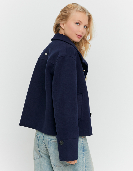 TALLY WEiJL, Veste Bleue Boutonnée for Women