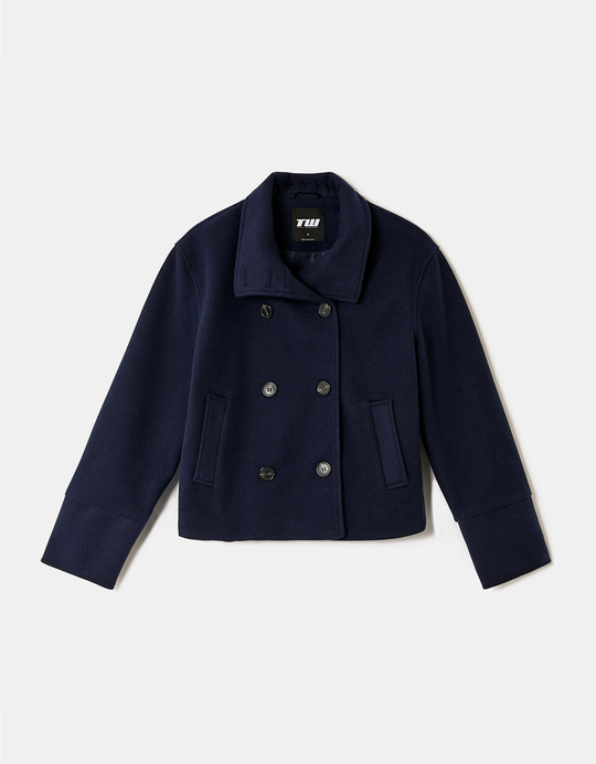 TALLY WEiJL, Veste Bleue Boutonnée for Women