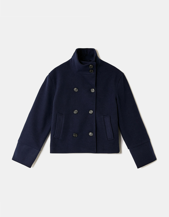 TALLY WEiJL, Veste Bleue Boutonnée for Women