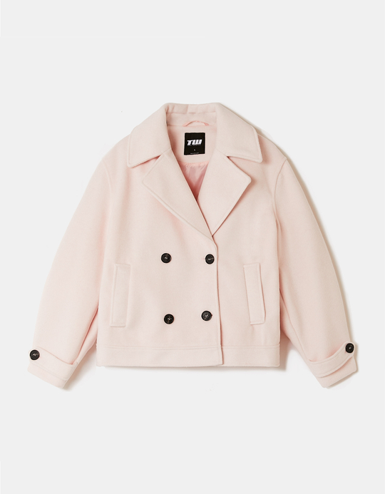 TALLY WEiJL, Manteau Rose Boutonné for Women