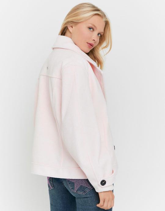 TALLY WEiJL, Manteau Rose Boutonné for Women