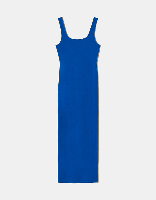 TALLY WEiJL, Blue Basic Midi Dress for Women
