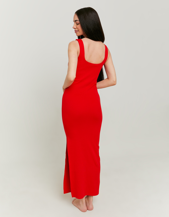 TALLY WEiJL, Vestito Midi Basico Rosso for Women