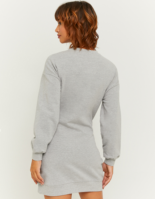 TALLY WEiJL, Grey Sweat Dress for Women