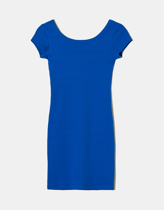 TALLY WEiJL, Blaues Basic Minikleid for Women