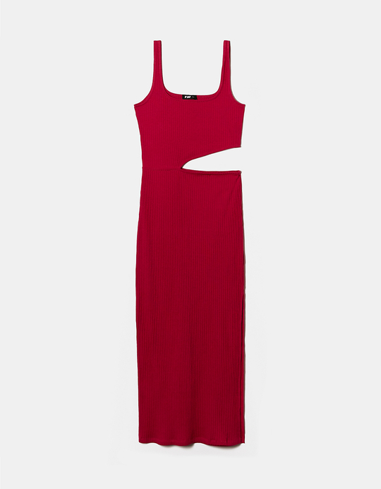 TALLY WEiJL, Robe Longue Rose Basique for Women