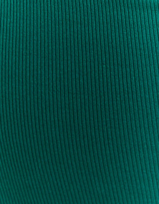 TALLY WEiJL, Cut Out Green Midi Dress for Women