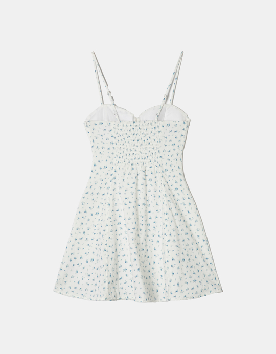 TALLY WEiJL, Vestito Corto Bianco a Fiori for Women