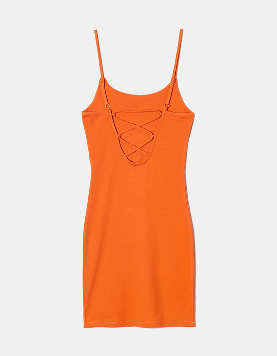 TALLY WEiJL, Vestito Corto Basico Arancione for Women