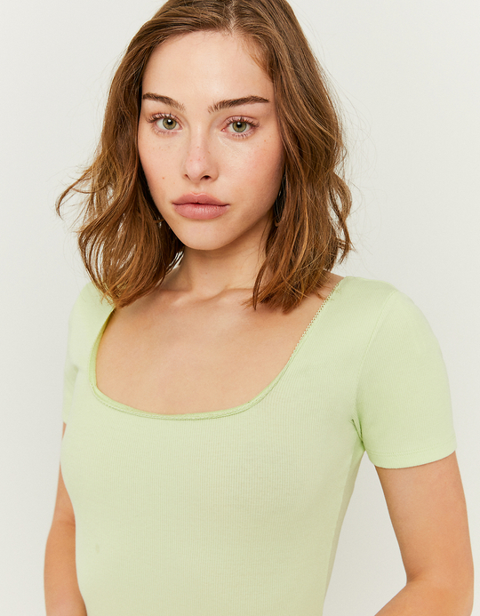 TALLY WEiJL, Robe Courte Décontractée Verte for Women