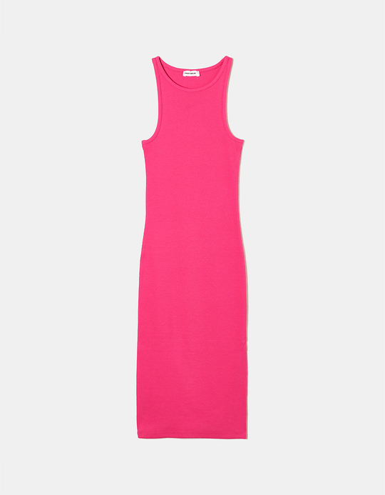 TALLY WEiJL, Ribbed Midi Dress for Women