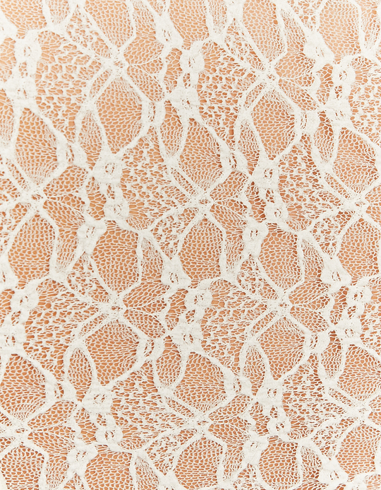 TALLY WEiJL, White Lace Long Dress for Women