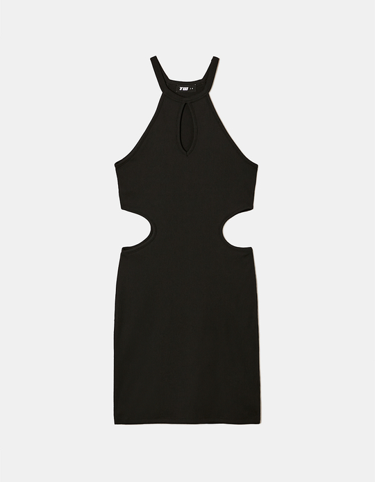 TALLY WEiJL, Schwarzes Cut Out Minikleid for Women