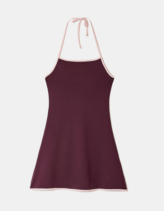 TALLY WEiJL, Mini abito viola con schiena scoperta for Women