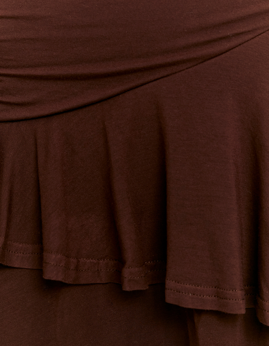 TALLY WEiJL, Robe Mini Marron for Women