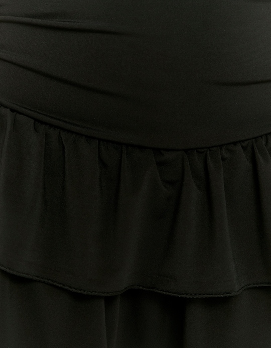 TALLY WEiJL, Schwarzes Kleid mit Rüschen for Women
