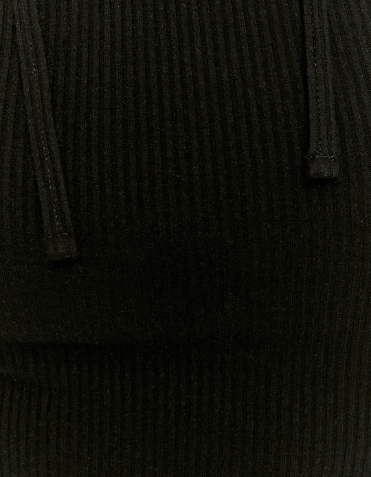 TALLY WEiJL, Schwarzes langärmliges Mini Kleid for Women