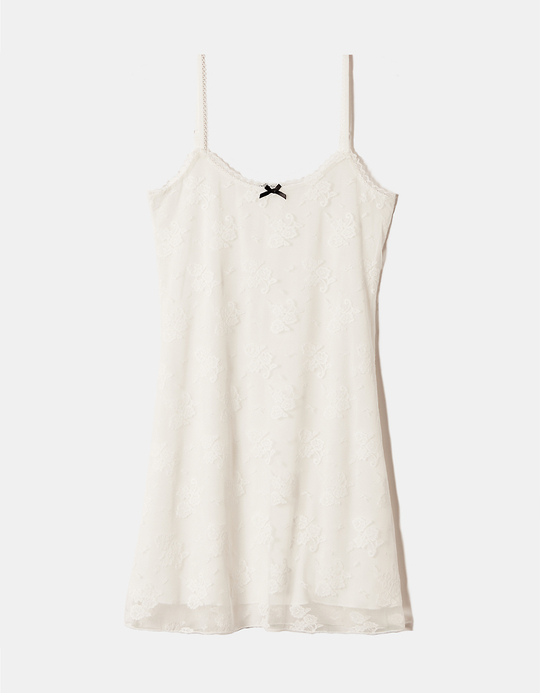 TALLY WEiJL, Φόρεμα Mini Λευκό με δαντέλα for Women