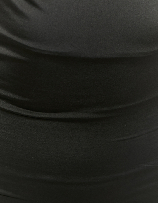 TALLY WEiJL, Black Maxi Dress with Slit for Women