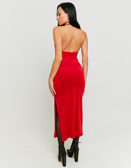 TALLY WEiJL, Rotes Maxikleid mit Schlitz for Women