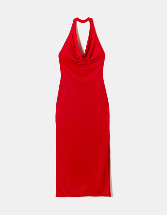 TALLY WEiJL, Rotes Maxikleid mit Schlitz for Women