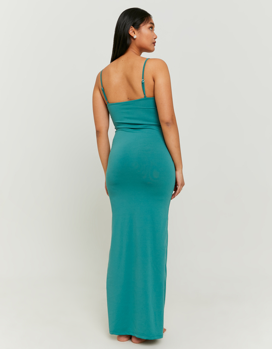 TALLY WEiJL, Vestito Aderente Lungo Verdone for Women