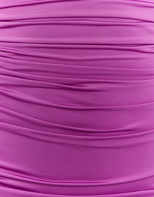 TALLY WEiJL, Lila Mini Kleid mit Halter Neck for Women
