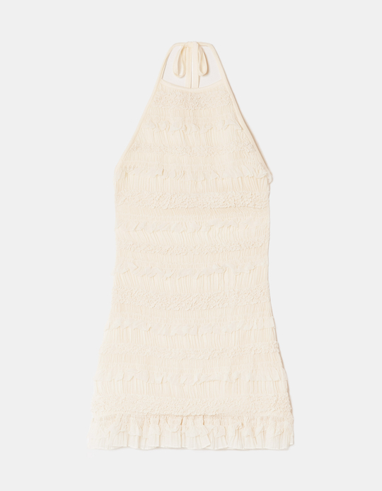 TALLY WEiJL, Backless White Dress for Women