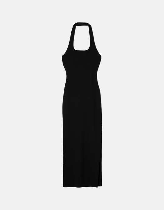 TALLY WEiJL, Black Bodycon Long Dress for Women