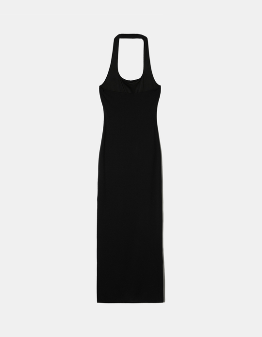 TALLY WEiJL, Black Bodycon Long Dress for Women