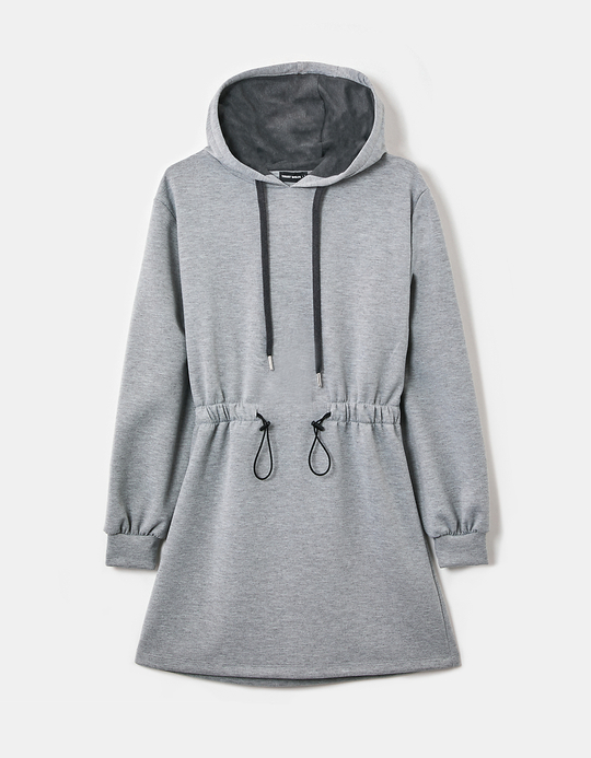TALLY WEiJL, Mini Sweatshirt-Kleid mit Kapuze for Women