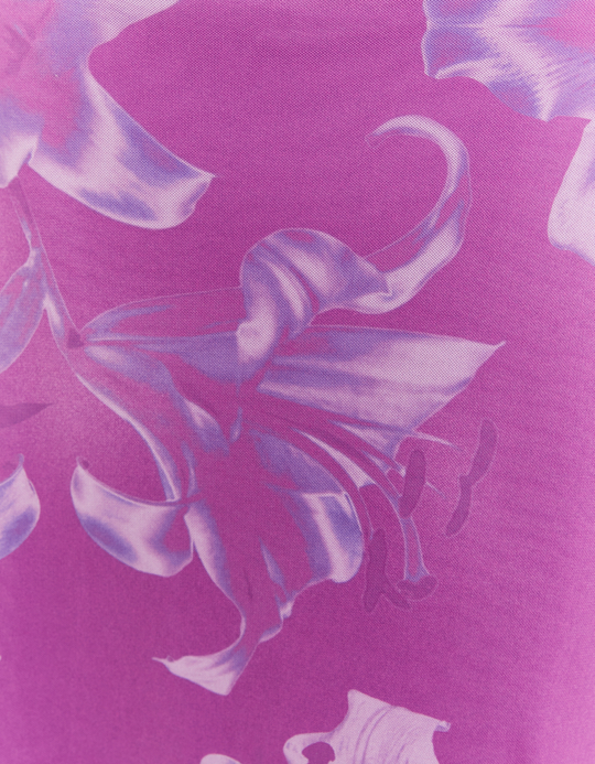 TALLY WEiJL, Langes Lila Kleid mit Print for Women