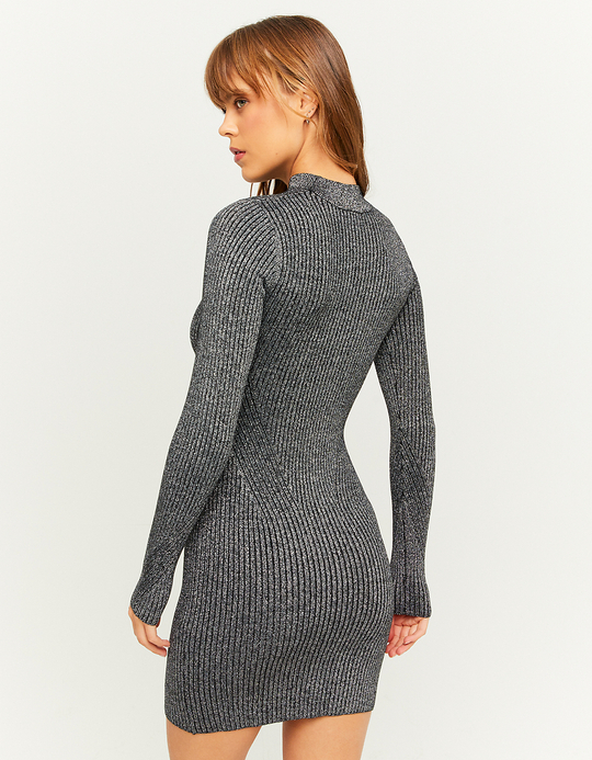 TALLY WEiJL, Lurex Knit Mini Dress for Women