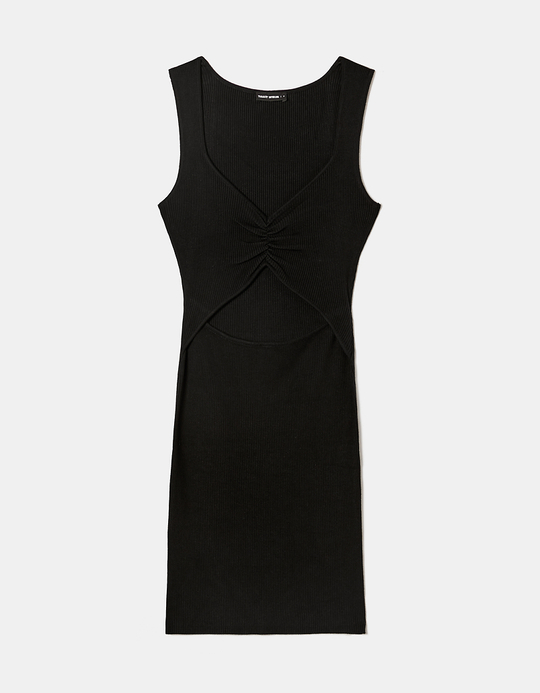 TALLY WEiJL, Dzianinowa sukienka mini z wycięciem for Women