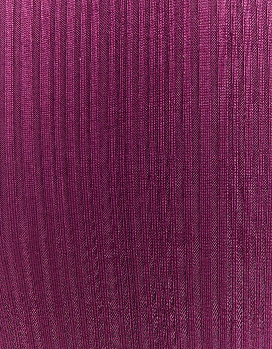 TALLY WEiJL, Burgunderfarbenes Strickminikleid for Women