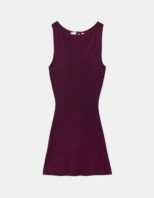 TALLY WEiJL, Purple Knitted Dress for Women
