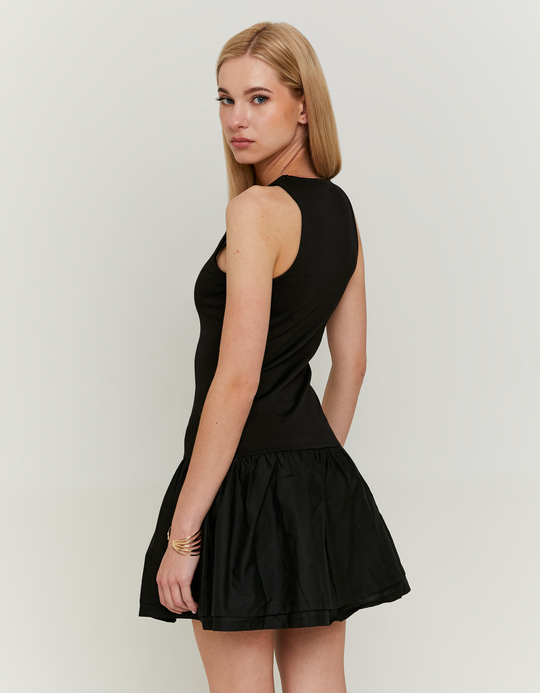 TALLY WEiJL, Schwarzes Minikleid mit Rüschen for Women