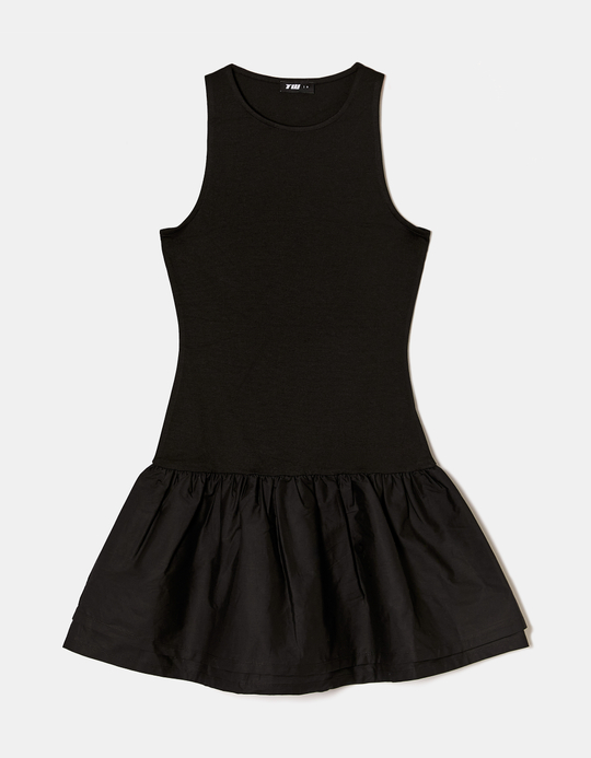 TALLY WEiJL, Schwarzes Minikleid mit Rüschen for Women