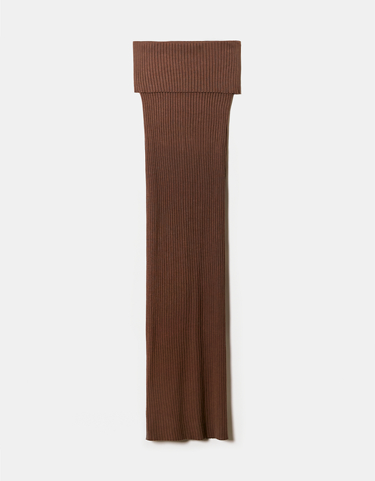 TALLY WEiJL, Knit Dress with Off Shoulder Detail for Women